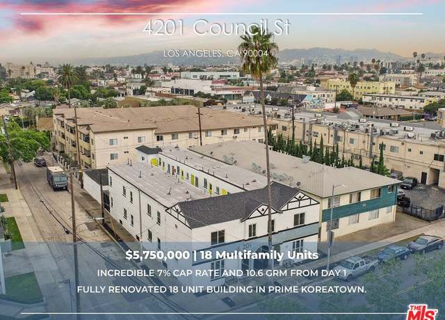 Property at 4201 W Council St, Los Angeles, CA 90004, 18 beds, 18 baths