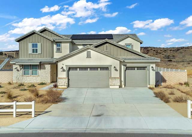 Property at 3923 Eliopulos Ranch Dr, Palmdale, CA 93551, 5 beds, 3.5 baths