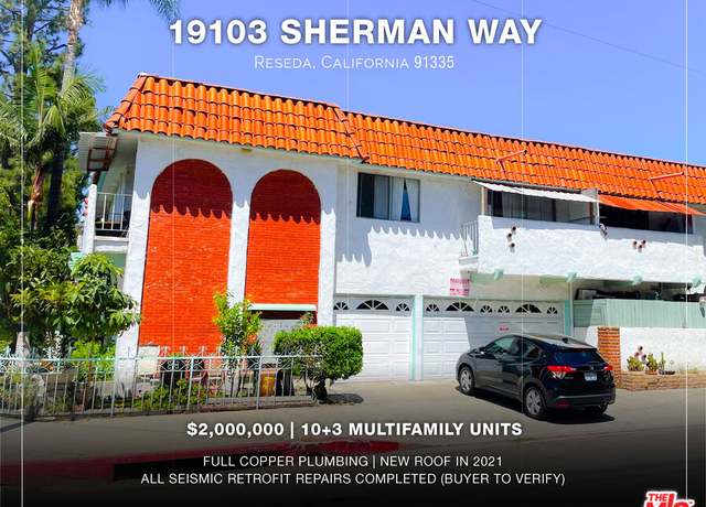 Property at 19103 Sherman Way, Reseda, CA 91335, 9 beds, 10 baths