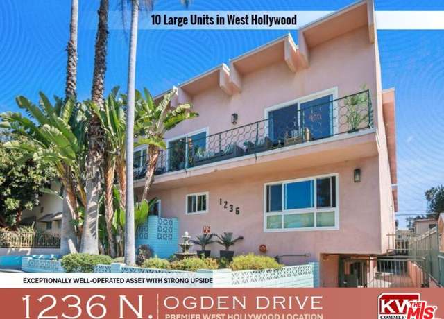 Property at 1236 N Ogden Dr, West Hollywood, CA 90046, 16 beds, 14 baths