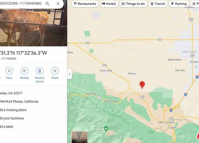 Property at 0 0, Phelan, CA 92371