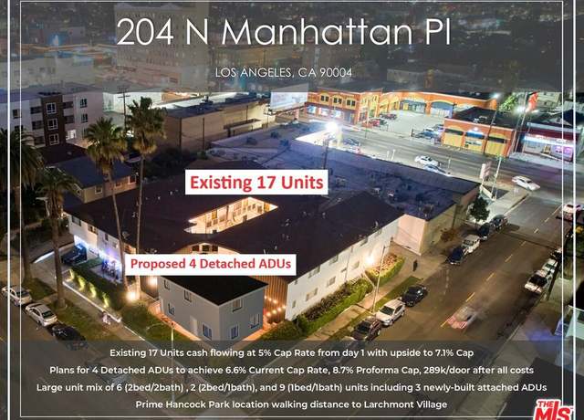 Property at 204 N Manhattan Pl, Los Angeles, CA 90004, 25 beds, 23 baths