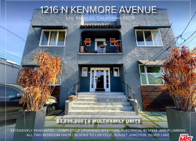 Property at 1216 N Kenmore Ave, Los Angeles, CA 90029, 16 beds, 12 baths