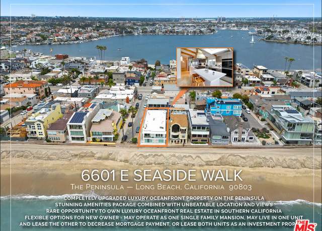 Property at 6601 E Seaside Walk, Long Beach, CA 90803, 5 beds, 6 baths