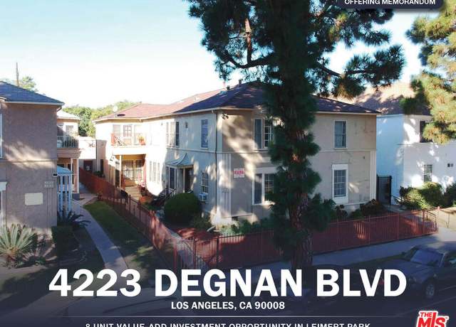 Property at 4223 Degnan Blvd, Los Angeles, CA 90008, 4 beds, 8 baths