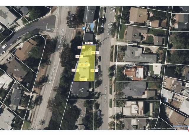 Property at 535 N Las Casas Ave, Pacific Palisades, CA 90272