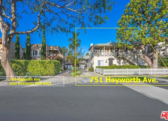 Property at 751 -753 3/4 N Hayworth Ave, Los Angeles, CA 90046, 8 beds, 5 baths