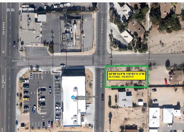 Property at 0 Ocotillo Ave, Twentynine Palms, CA 92277