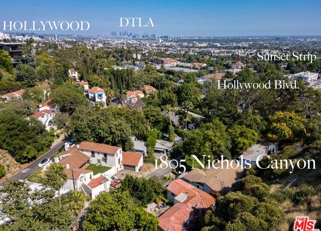 Property at 1805 Nichols Canyon Rd, Los Angeles, CA 90046, 3 beds, 3 baths
