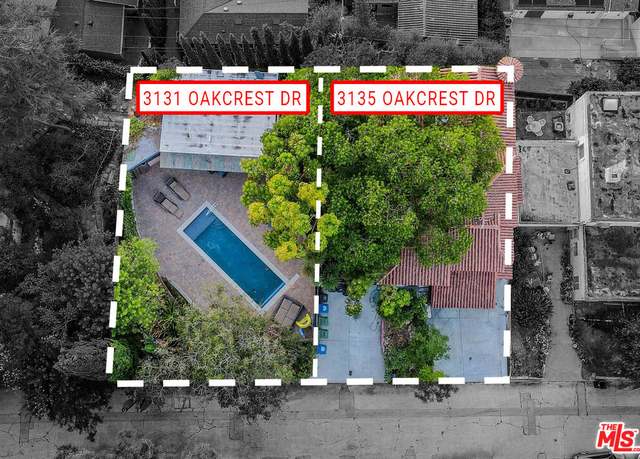 Property at 3131 & 3135 Oakcrest Dr, Los Angeles, CA 90068, 6 beds, 4 baths