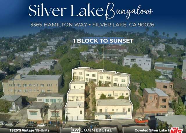 Property at 3365 Hamilton Way, Los Angeles, CA 90026, 15 beds, 15 baths