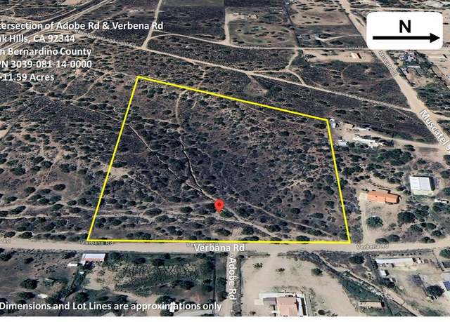 Property at 0 Vicinity Of Verbana Rd, Oak Hills, CA 92344