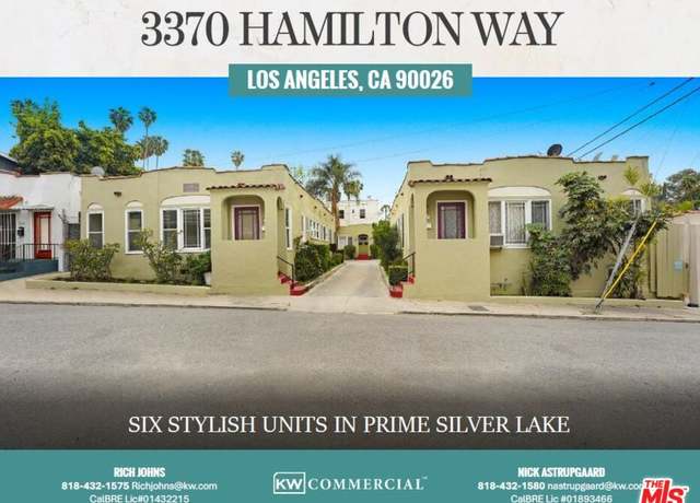 Property at 3370 Hamilton Way, Los Angeles, CA 90026, 6 beds, 6 baths