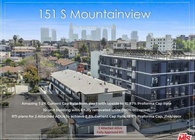 Property at 151 S Mountainview Ave, Los Angeles, CA 90057, 10 beds, 10 baths