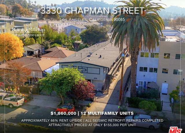 Property at 3330 Chapman St, Los Angeles, CA 90065, 12 beds, 12 baths