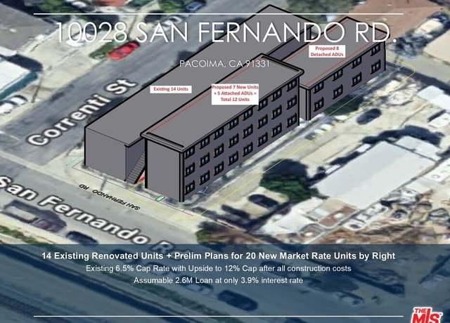 Property at 10028 San Fernando Rd, Pacoima, CA 91331, 14 beds, 14 baths