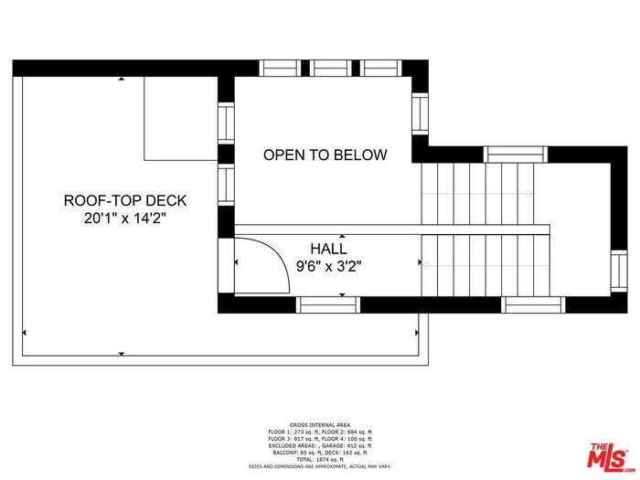 510 square shop meters in feet