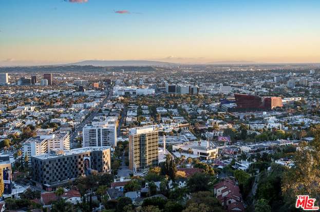 Hollywood Hills Hollywood CA Canvas Wall Art - 36 x 12