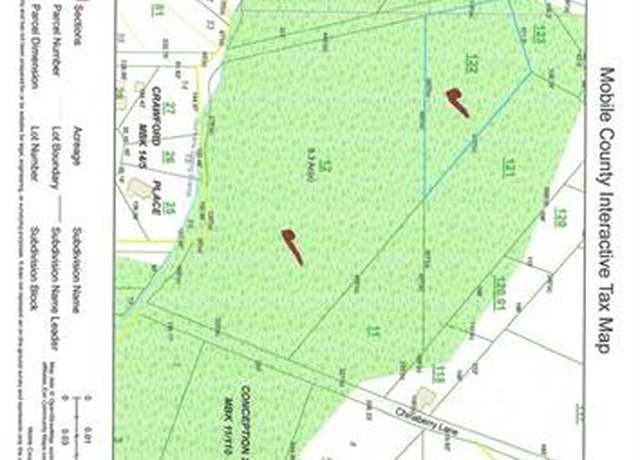 Property at 0 Chinaberry Ln, Mobile, AL 36610