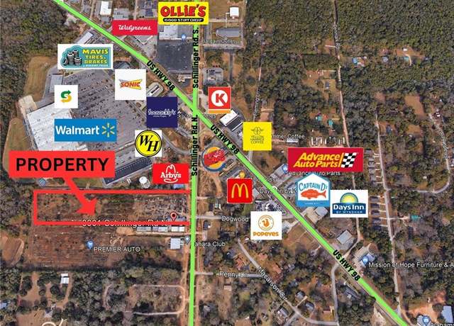 Property at 3301 Schillinger Rd N, Semmes, AL 36575