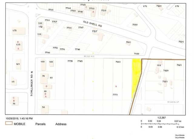 Property at 0 Monk Ave, Mobile, AL 36608