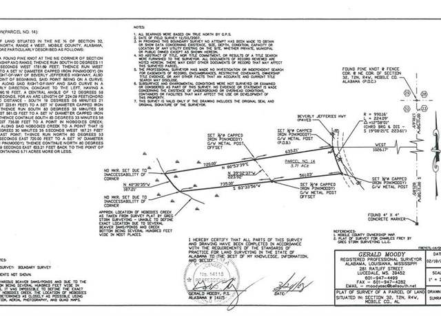 Property at 0 Beverly Jefferies Hwy #14, Citronelle, AL 36522