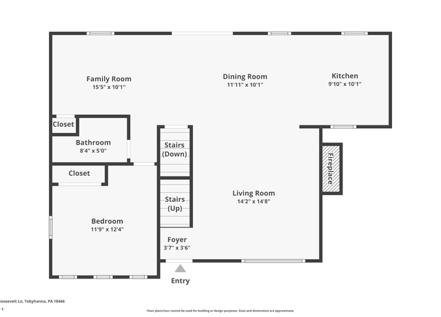 Property at 417 Roosevelt Ln, Tobyhanna, PA 18466, 3 beds, 3 baths