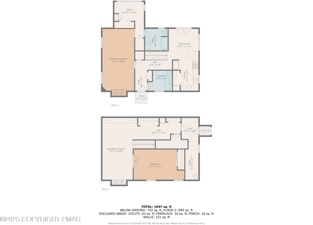 Property at 226 George Dr, Pocono Lake, PA 18347, 2 beds, 1 bath
