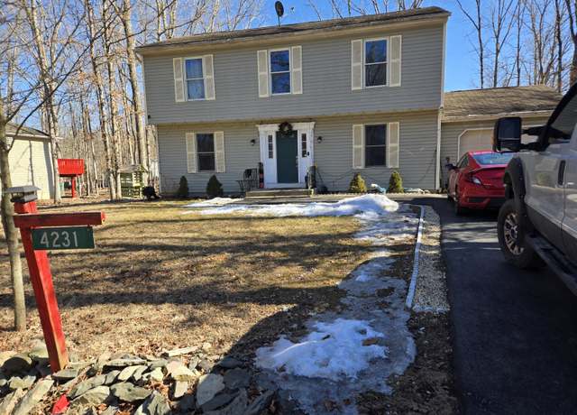 Property at 4231 Woodacres Drive Dr, East Stroudsburg, PA 18301, 4 beds, 2 baths
