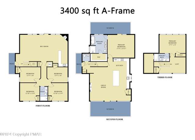 Property at 847 Towamensing Trl, Albrightsville, PA 18210, 6 beds, 4.5 baths