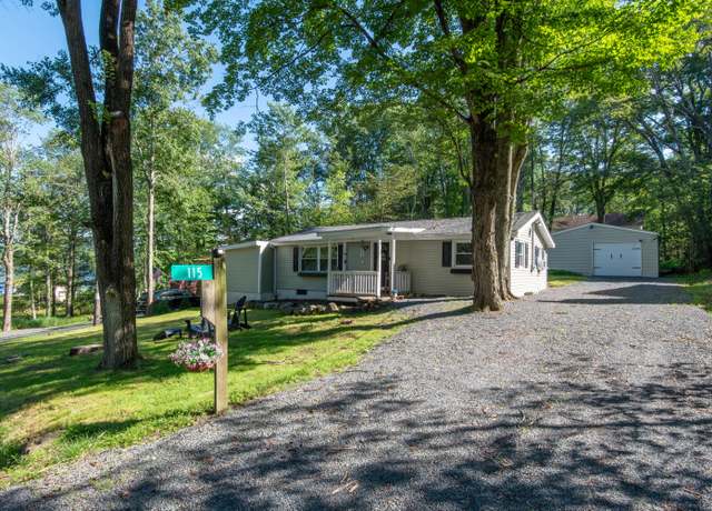 Property at 115 Squaw Trl, Pocono Lake, PA 18347, 3 beds, 1 bath