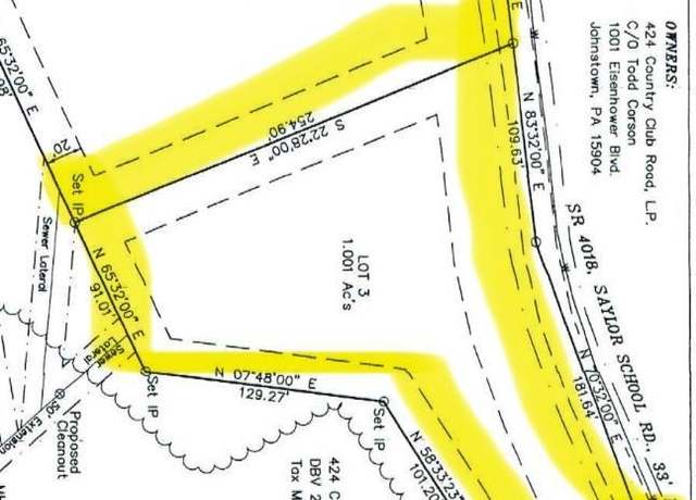 Property at Saylor School Road - Lot 3 #3, Johnstown, PA 15905