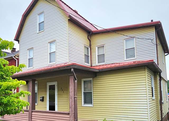 Property at 231 Spring St, Johnstown, PA 15906, 4 beds, 2 baths
