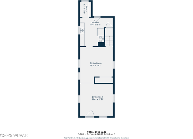 Property at 533 Anthony St, Williamsport, PA 17701, 2 beds, 1 bath