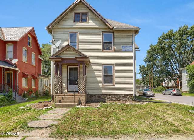 Property at 814 Park Ave, Williamsport, PA 17701, 3 beds, 1 bath