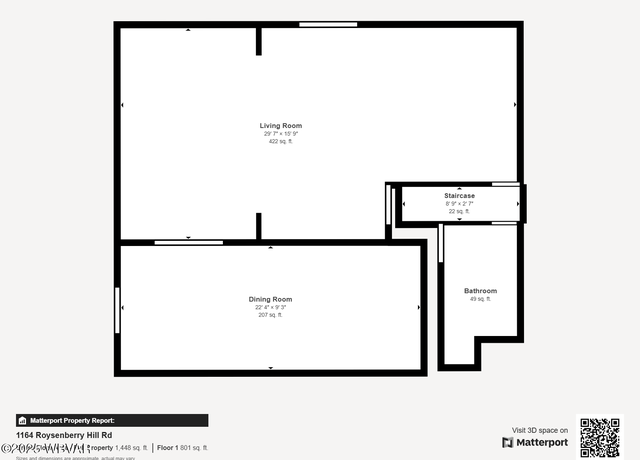 Property at 1164 Rosenberry Hill Rd, Dushore, PA 18614, 3 beds, 1 bath