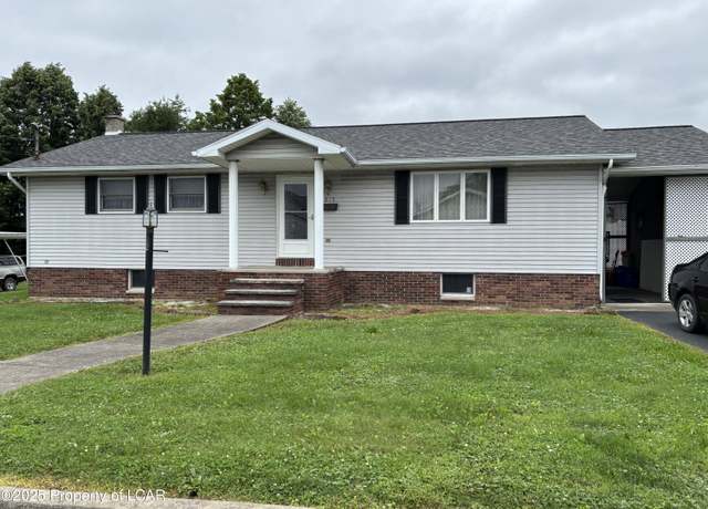 Property at 215 Hillside Ave, Dupont, PA 18641, 2 beds, 1 bath