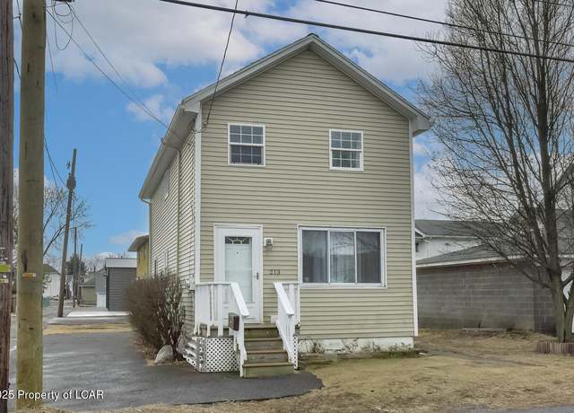 Property at 213 Cedar St, Exeter, PA 18643, 2 beds, 1 bath