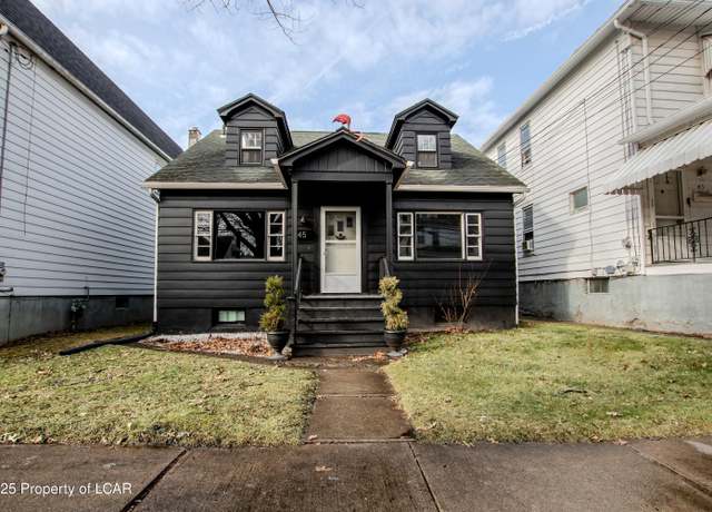 Property at 45 Gates Ave, Kingston, PA 18704, 4 beds, 1 bath