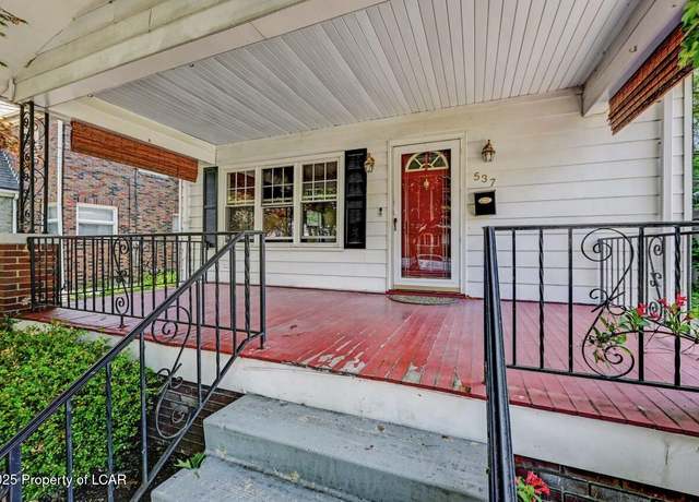 Property at 537 Gibson Ave, Kingston, PA 18704, 3 beds, 1.5 baths