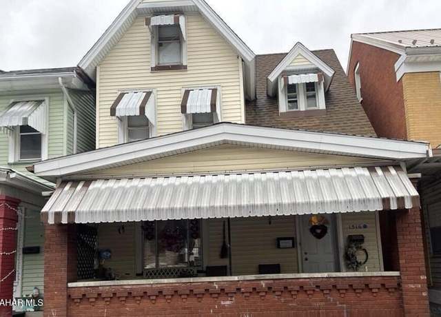 Property at 1516 3rd Ave, Altoona, PA 16602, 4 beds, 1 bath