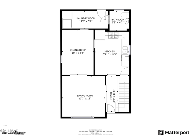Property at 2322 4th St, Altoona, PA 16601, 3 beds, 1.5 baths