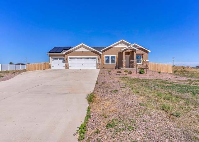 Property at 1437 Chuckwagon Ln, Pueblo West, CO 81007, 4 beds, 2 baths