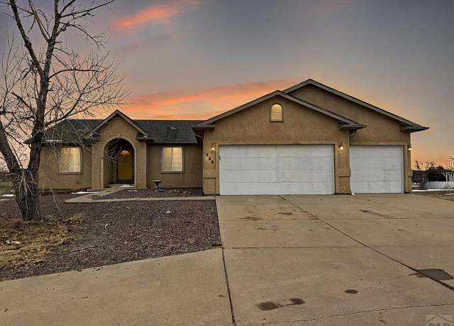 Property at 324 S Elegante Dr, Pueblo West, CO 81007, 4 beds, 3 baths