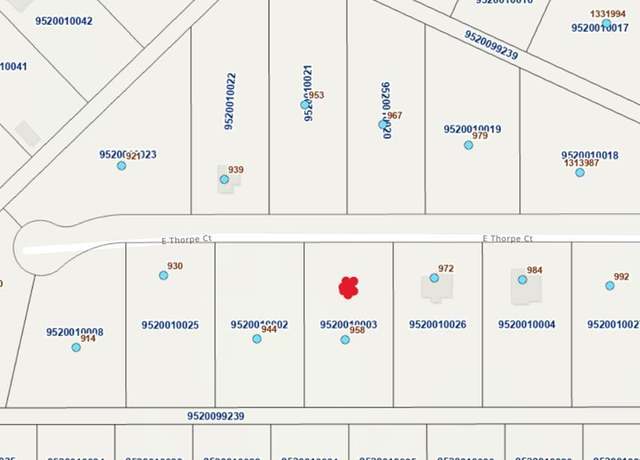 Property at 958 E Thorpe Ct, Pueblo West, CO 81007