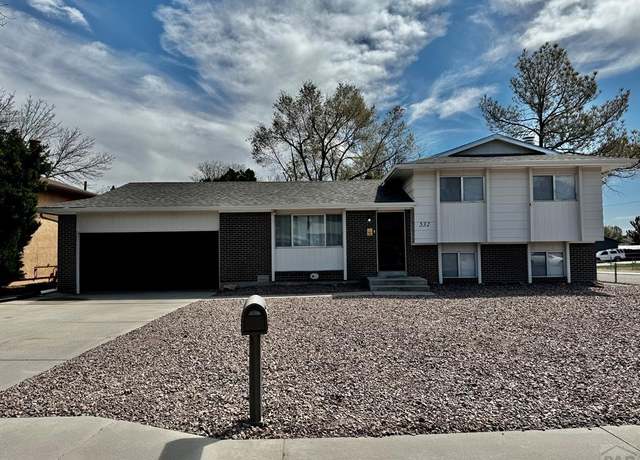 Property at 532 Starlite Dr, Pueblo, CO 81005, 4 beds, 3 baths