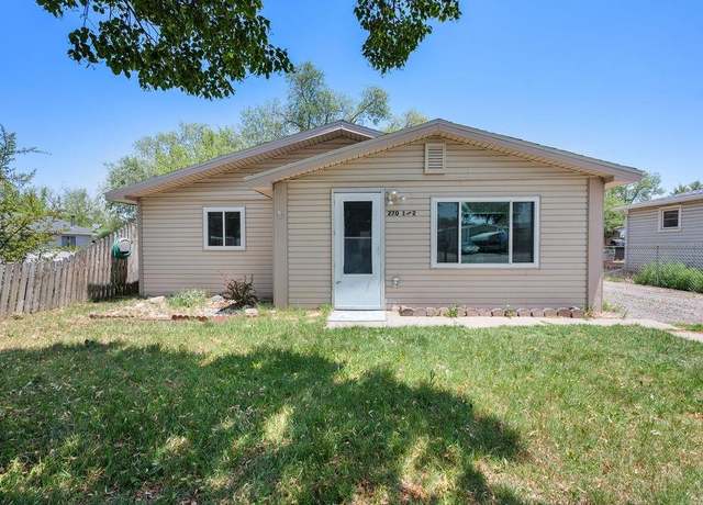 Property at 270 1/2 Allyce Ave, Grand Junction, CO 81503, 2 beds, 1 bath