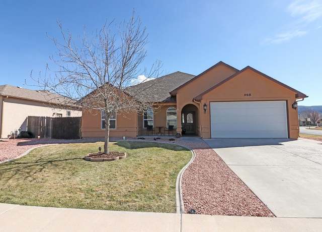 Property at 988 Agate Ct, Fruita, CO 81521, 4 beds, 2 baths