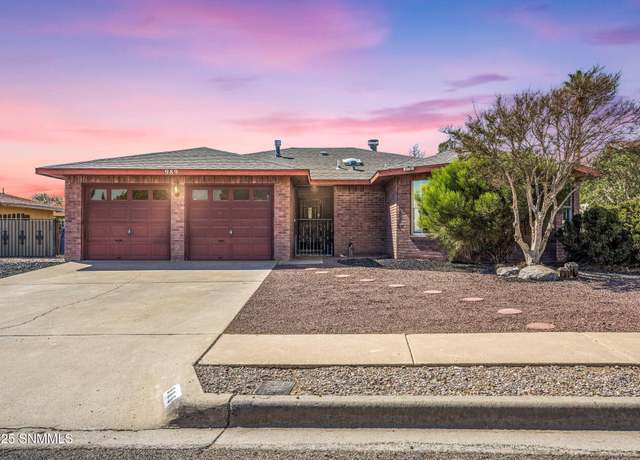 Property at 989 Rio Bravo Way, Las Cruces, NM 88007, 3 beds, 2 baths