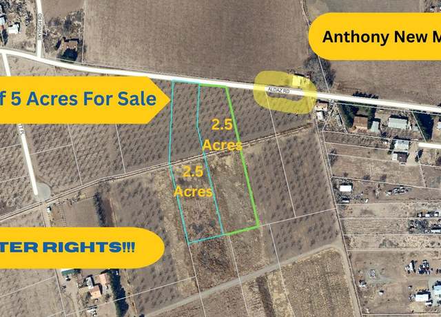 Property at 557 Aldaz Rd, Anthony, NM 88021